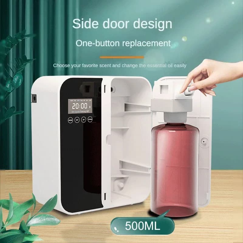Diffuseur de parfum mural 1000m3, diffuseur d'huiles essentielles Bluetooth, odeur électrique pour m