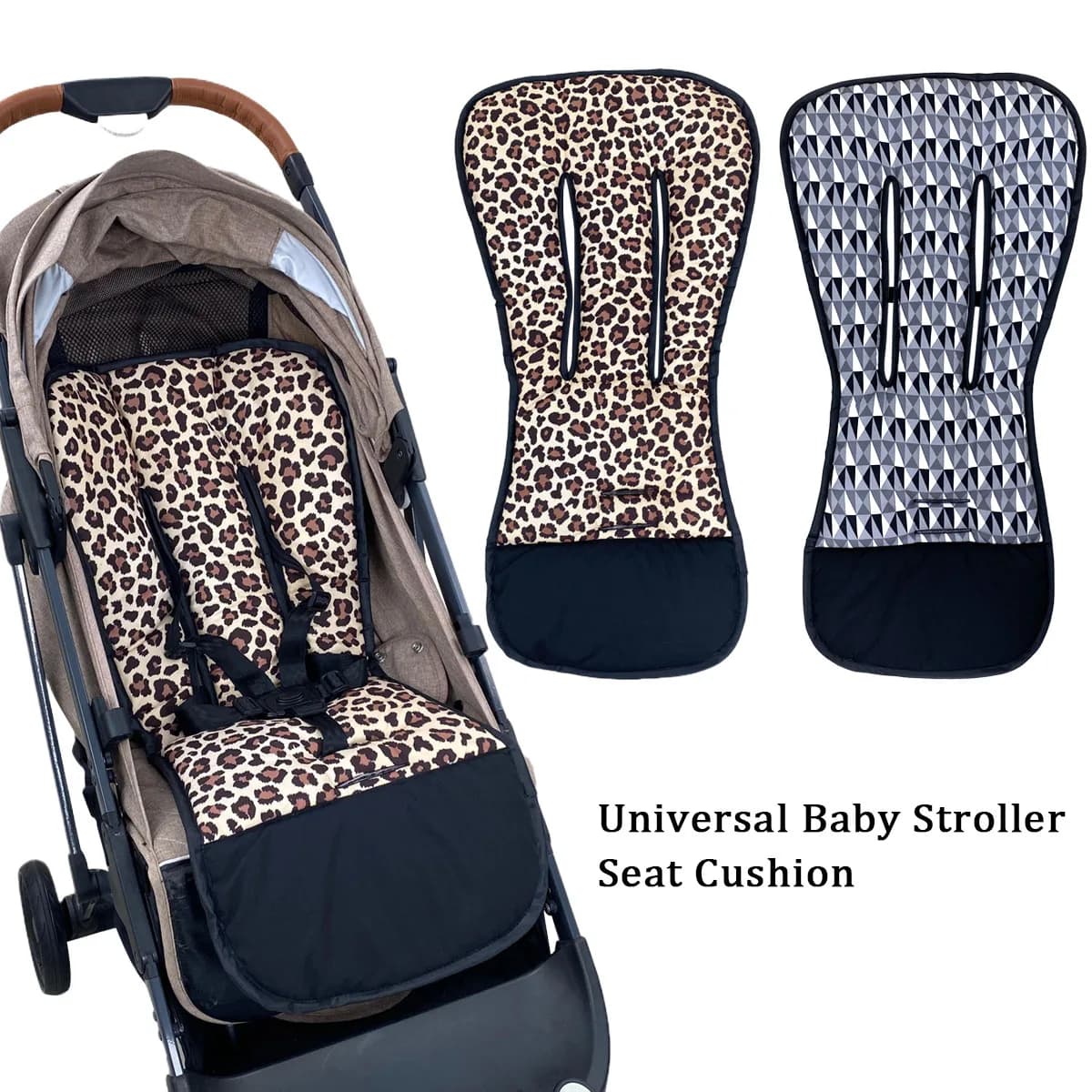 Coussin de siège de poussette universel pour bébé, poussette pour enfants, chariot de voiture, chais