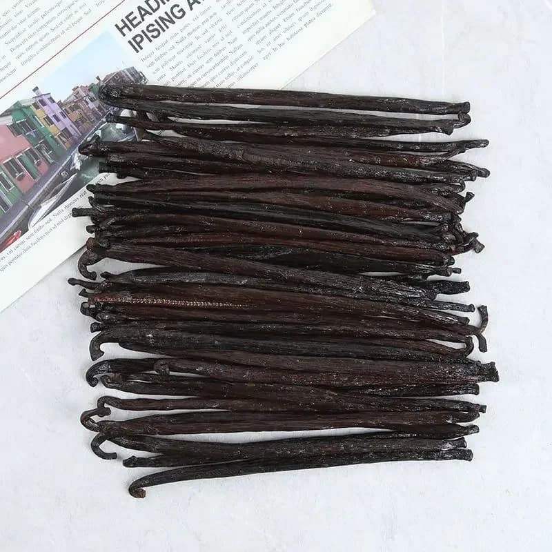 Bâtonnets de vanille naturelle de Madagascar, 10/20 pièces, pour bricolage, artisanat, pot-pourri, d
