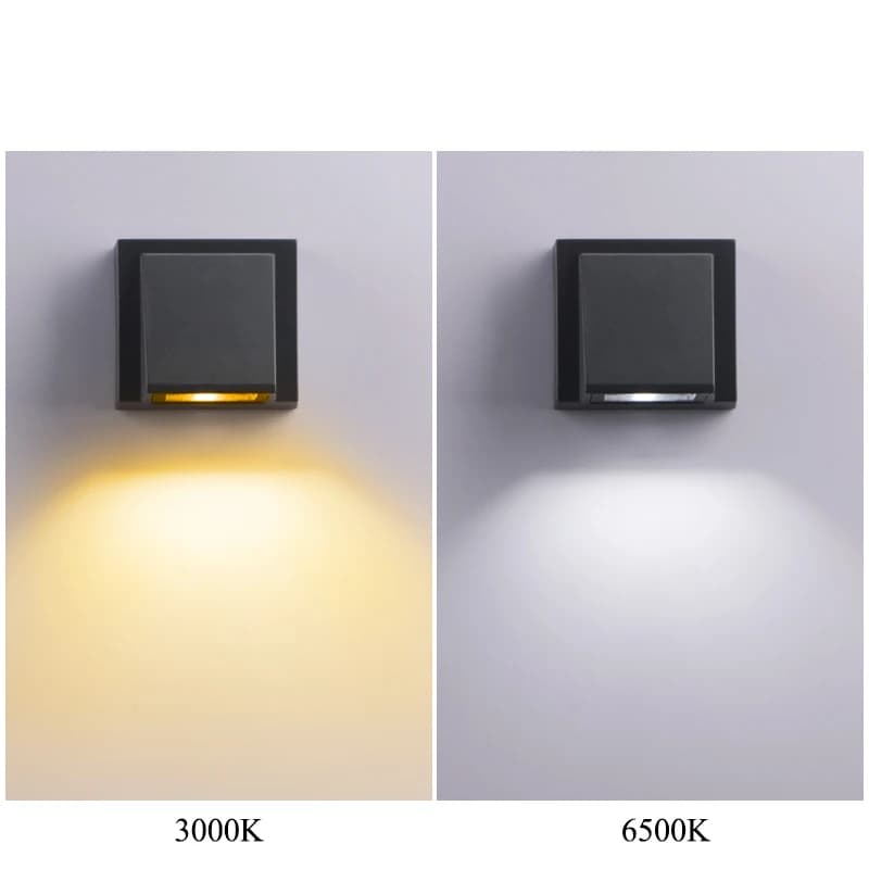 Mur LED lampe 3W 6W AC86-265V intérieur chambre salon escaliers couloir applique murale extérieure é