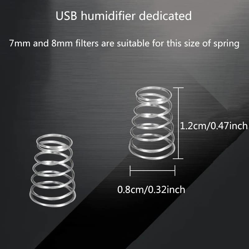 Ressort dédié pour humidificateur USB, remplacement de diffuseur d'atomiseur, petit ressort universe