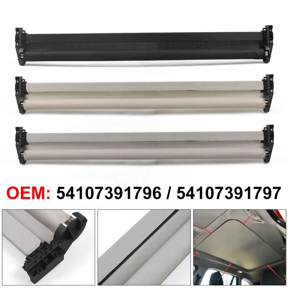 Rideau de toit ouvrant électrique panoramique de voiture, parasol de lucarne 54107391798   Pour BMW 
