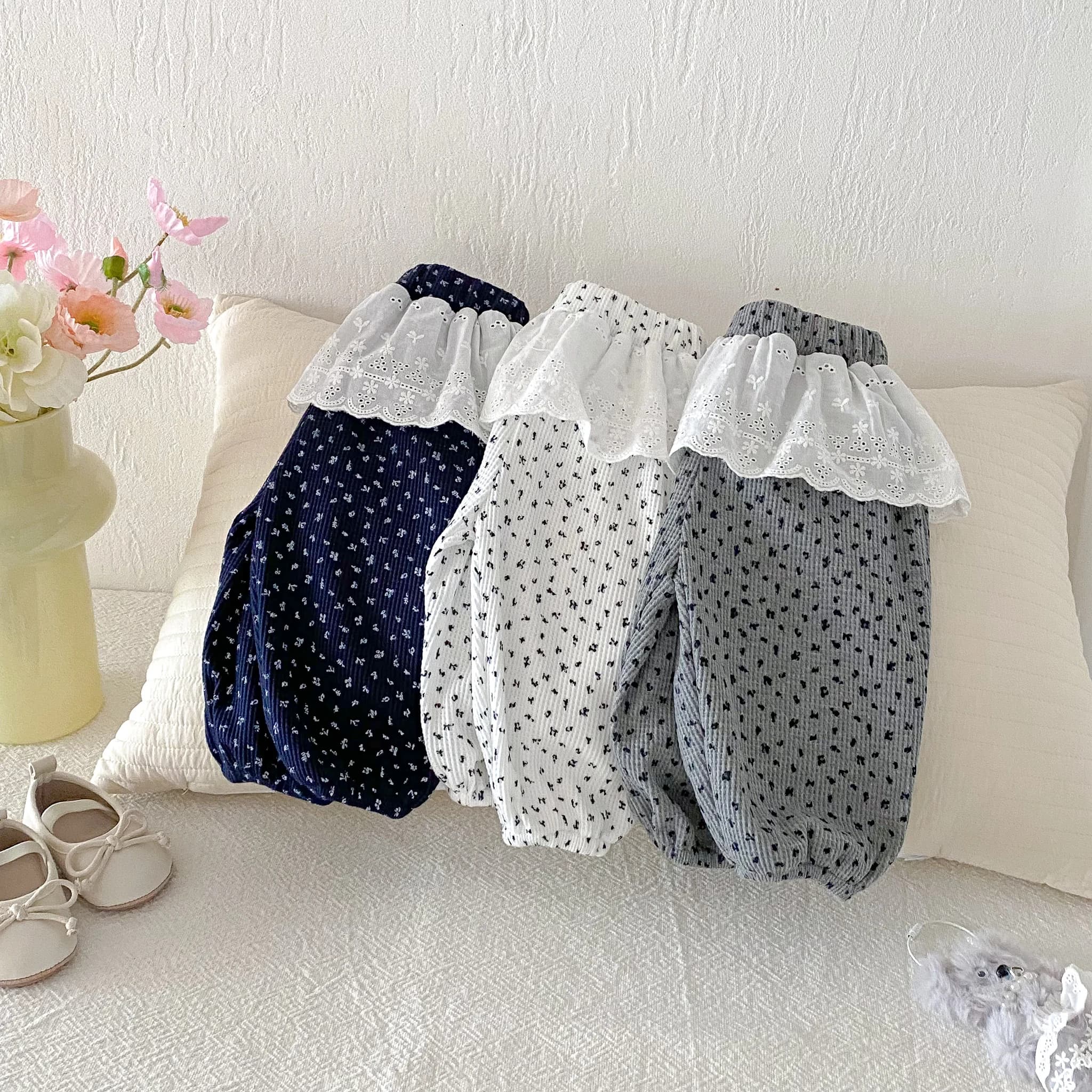 Leggings d'automne pour bébés filles, pantalons longs de style coréen pour nourrissons et tout-petit