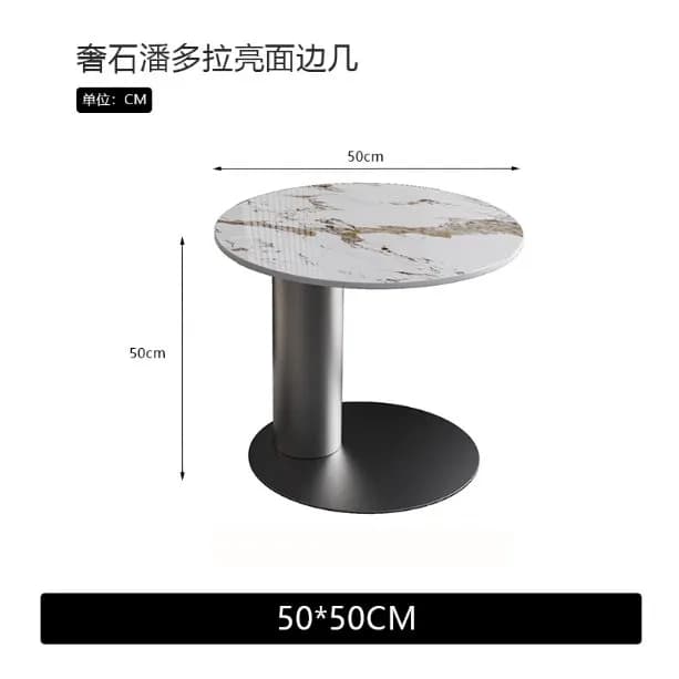 Tables basses ovales pour salon, minimalistes, transparentes, uniques, de qualité supérieure, tables