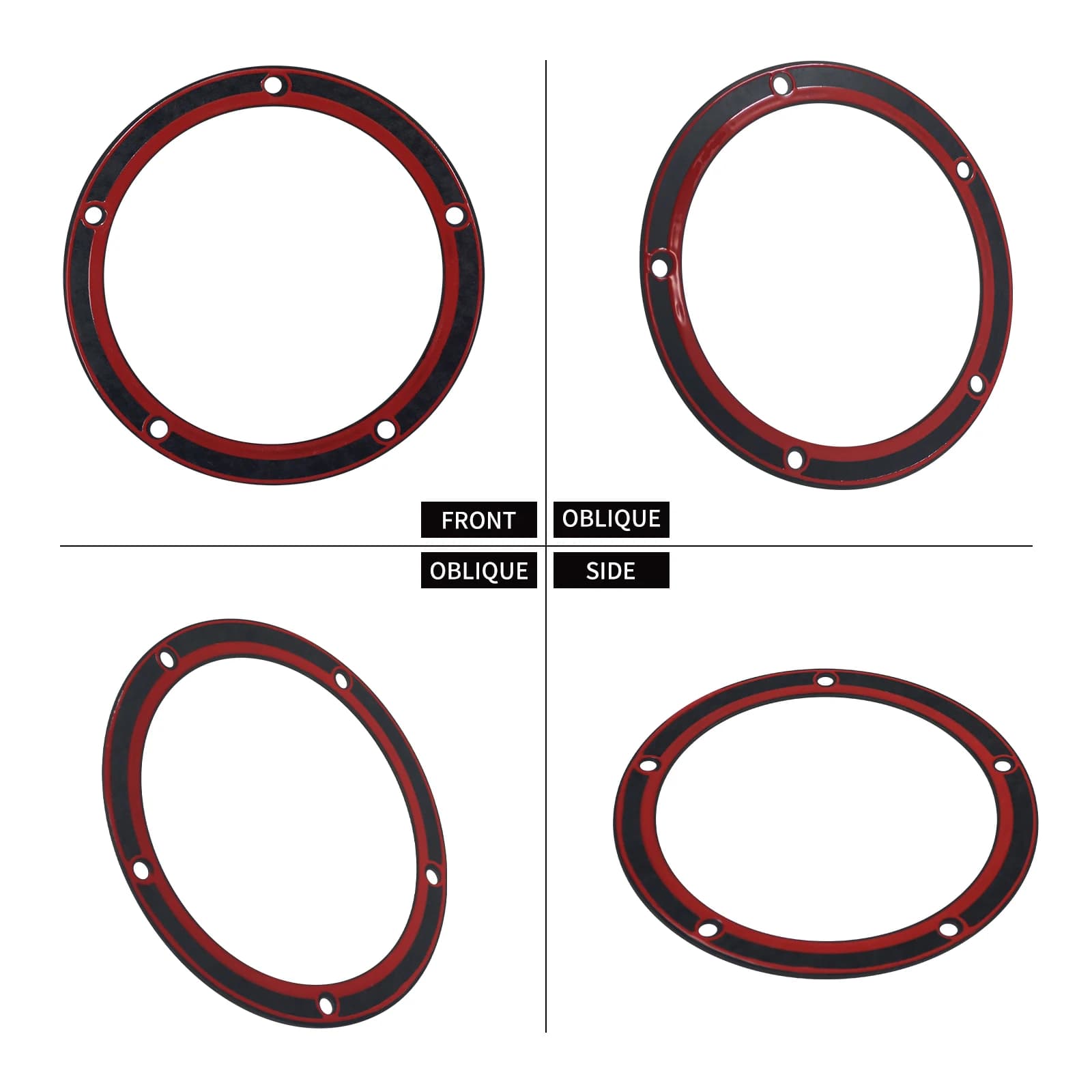 Anneau de joint de couvercle Derby pour moto, double came pour Harley Softail Touring Dyna Road Stre