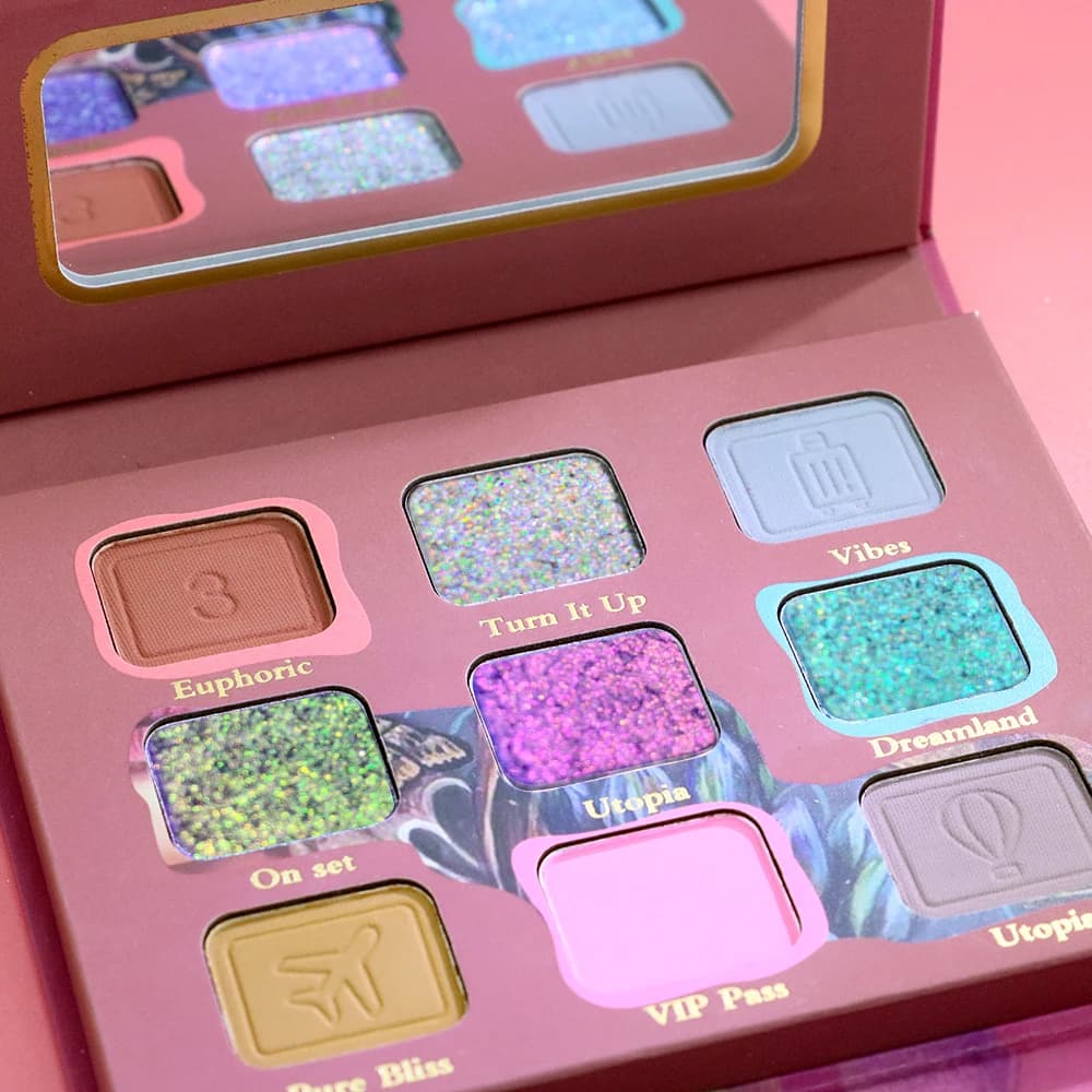 Sheeneffect-Palette de fards à barrage de haute qualité, produits de maquillage professionnels, cosm