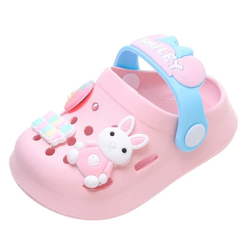 Pantoufles Chaussures pour bébé Sandales Mules Sandales respirantes pour garçons et filles avec seme