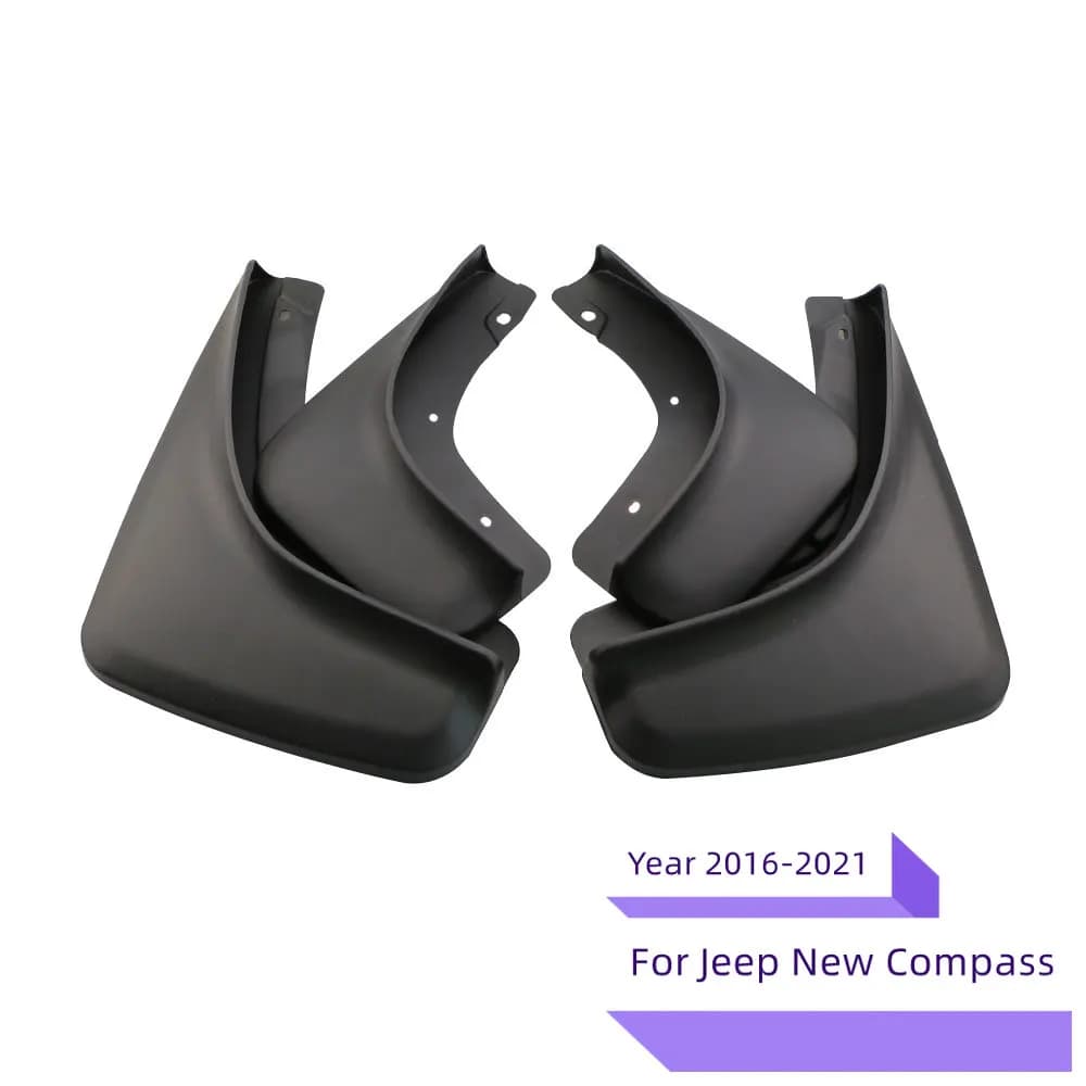 4x pour Jeep Compass 2016 2017 2018 2019 2020 1.4T 2.4T MK2 garde-boue garde-boue roues avant arrièr