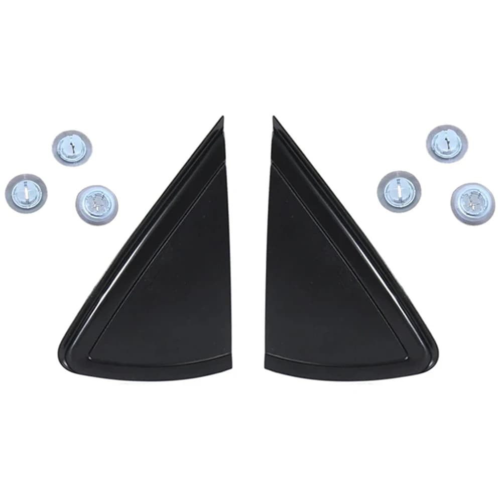 Rétroviseur latéral de porte d'aile de voiture x1/x2, revêtement d'habillage triangulaire, panneau d
