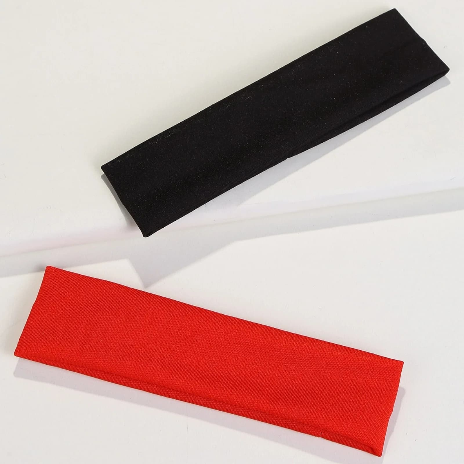 Ensemble de 4 bandeaux Preppy minimalistes, bandes de cheveux décontractées, bandeaux de Style foula