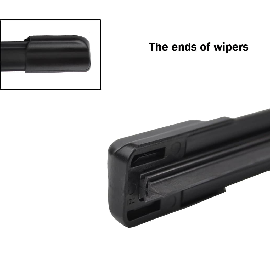Erick's – jeu de balais d'essuie-glace avant et arrière, pour Opel Meriva B 2010 – 2017, brosses de 