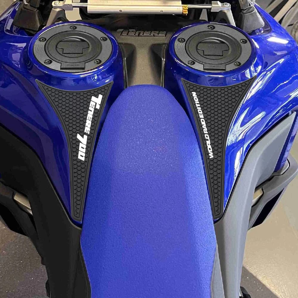 Autocollant de protection latéral en caoutchouc pour réservoir de carburant, pour moto Tenere 700 Wo