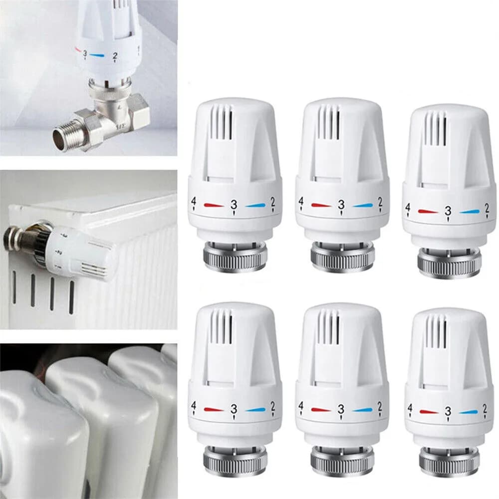 Vannes de contrôle de température pneumatiques thermostatiques, télécommande, tête pour système de c