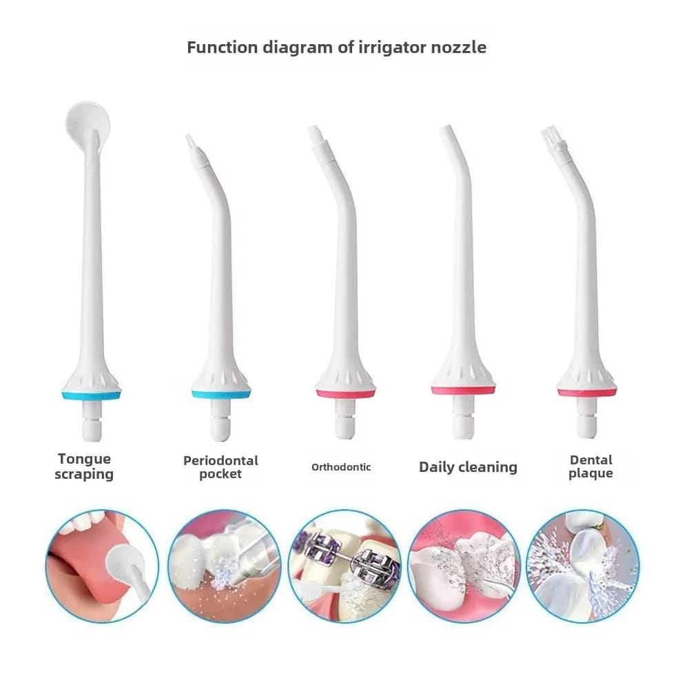 Embouts de remplacement de buse de Jet d'irrigateur Oral, 1 pièce, pour sans Oral, Nicwell, Nicefeel