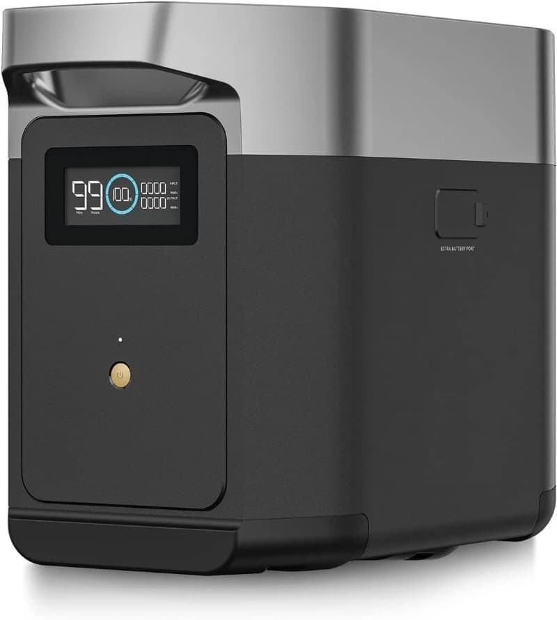 1 Batterie Supplémentaire Intelligente, Batterie d'Extension LiFePO4 1024Wh pour Station d'Énergie D