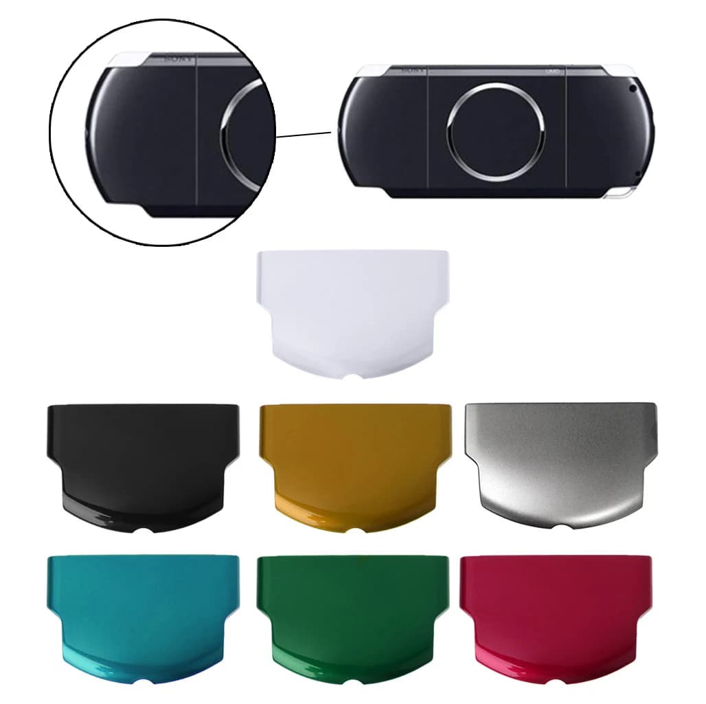 Coque arrière mince pour batterie multicolore, étui de protection en plastique de remplacement pour 