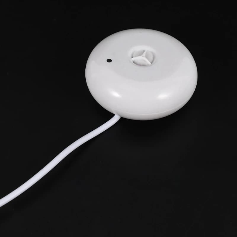 Mini humidificateur portable USB blanc, supporter ficateur d'air créatif, bureau