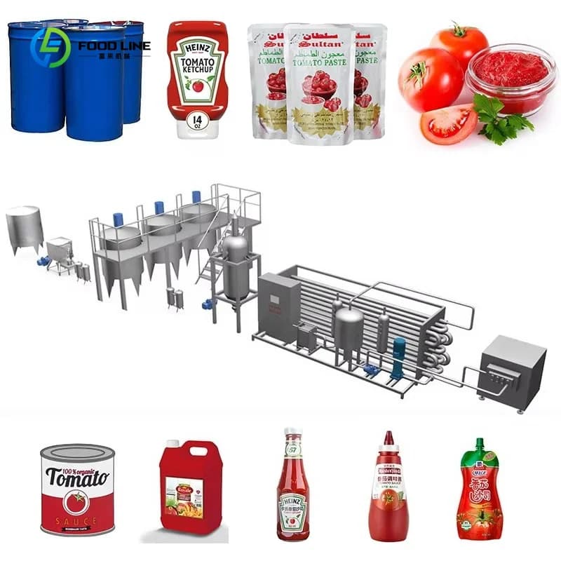 Fabricant professionnel personnalisé de machines à faire de la sauce tomate en acier inoxydable SUS3