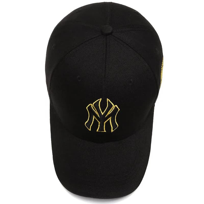 Chapeaux quatre saisons pour hommes, tendance, noir, rétro, brooklyn, lettre brodée, Baseball, coton