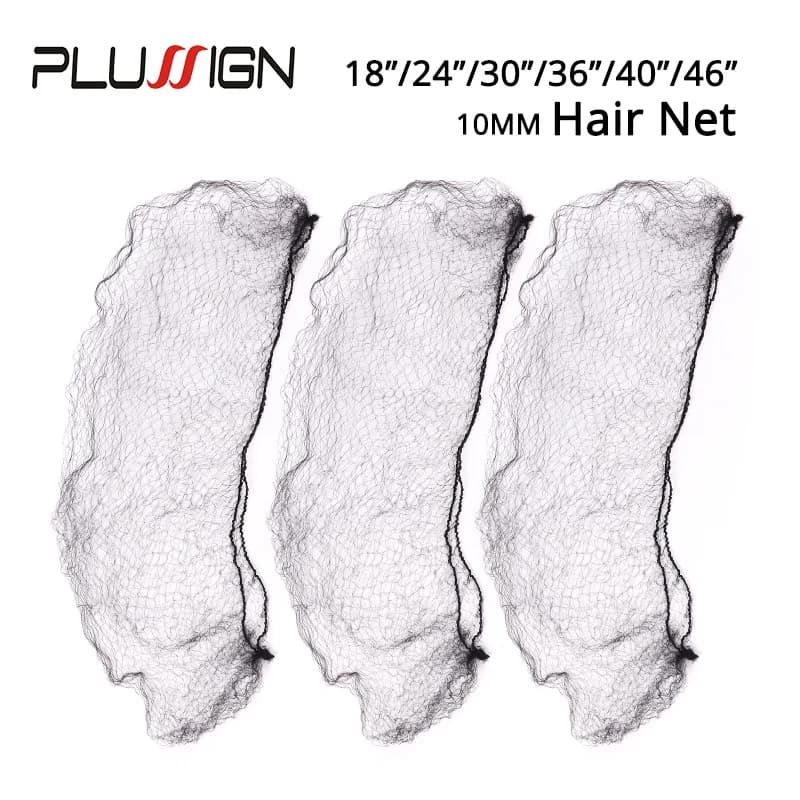 Filet à cheveux en Nylon Durable pour chignon, outil de coiffure, noir, marron, Beige, café, 4 coule