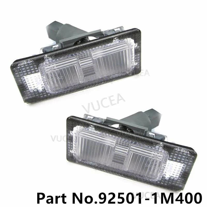 Plaque d'immatriculation authentique pour Hyundai Elantra, lampe pour MD 2011 – 2018 I30 CW 2012-201