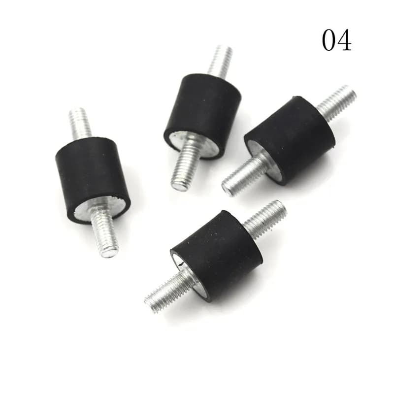 4pcs Nouveau M4-M8 Anti Vibration Supports En Caoutchouc Amortisseur De Choc De Voiture Compresseurs
