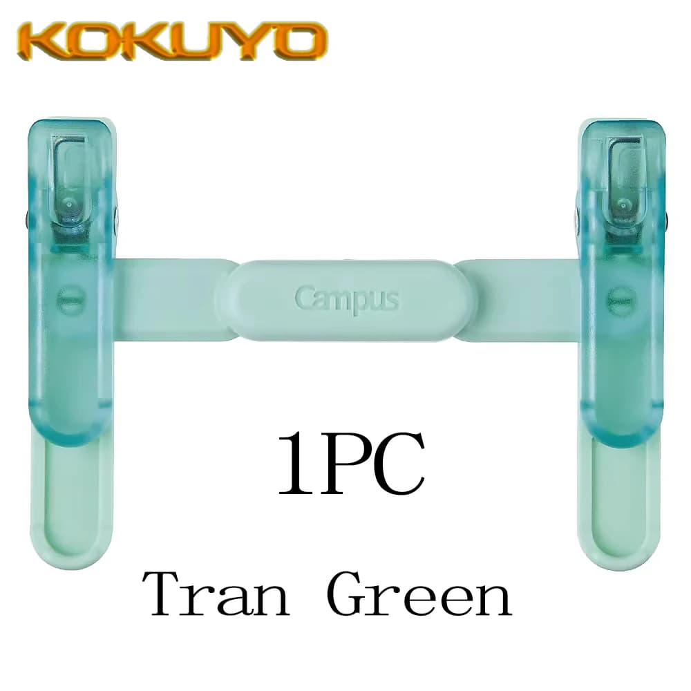 KOKUYO – marque-page portable transparent en résine japonaise, outils de lecture, marque-pages pour 
