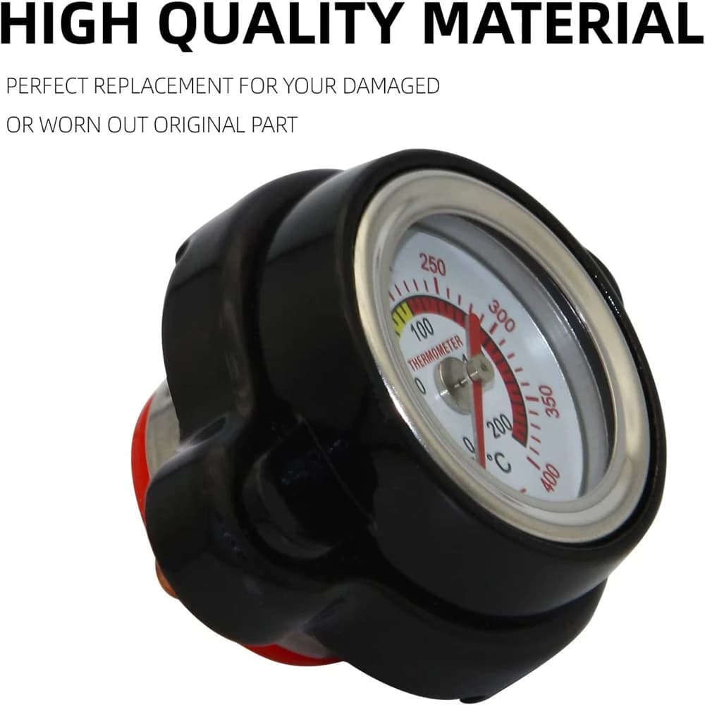 Bouchon haute pression avec jauge de température, capuchon religieux, 1.8 bar, 25,6 psi, Honda, Kawa