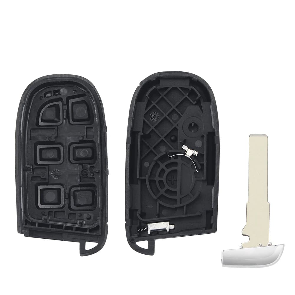 Coque de clé télécommande intelligente pour Jeep Renegade boussole Cherokee Dodge Ram 1500 chargeur 