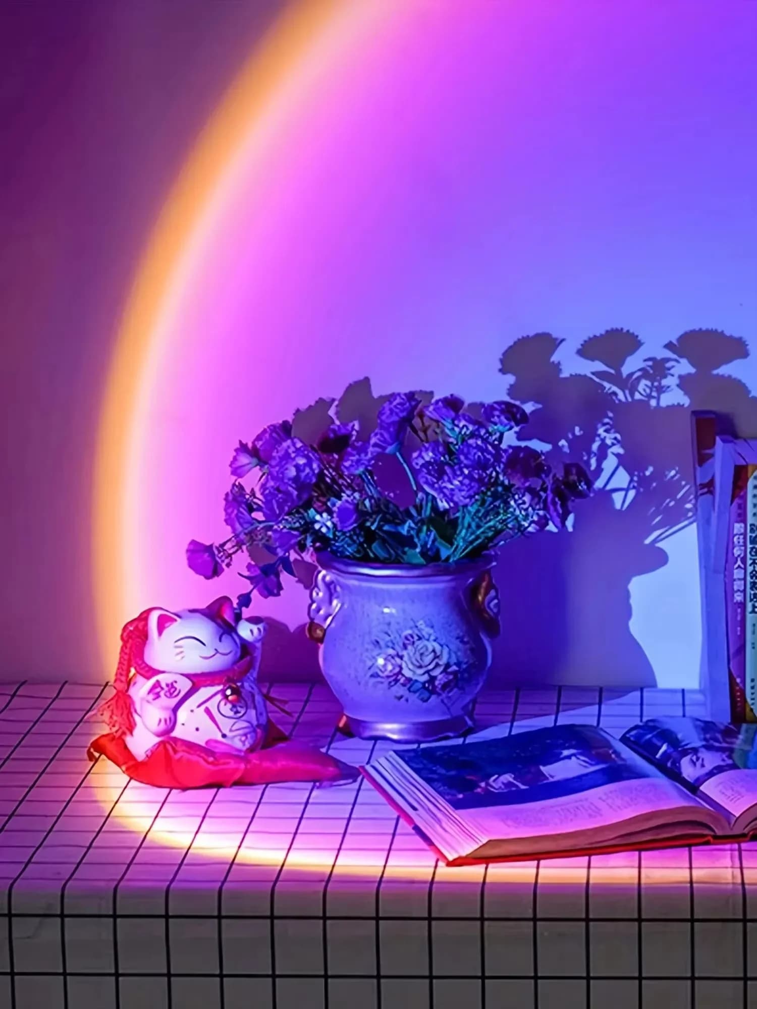 Lumière d'ambiance photo de pièce USB