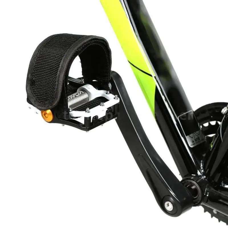 1 paire vélo vélo vélo doux fixe engrenage pédale bande pieds ensemble pédale sangles vélo pied sang