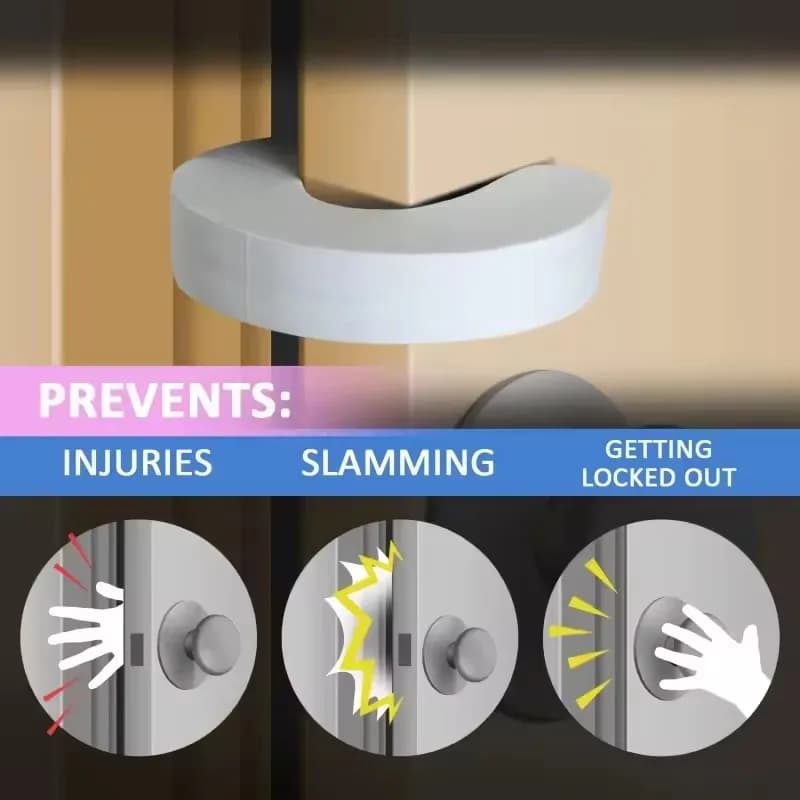 Butoir de porte en mousse EVA souple anti-pincement pour la protection des enfants et des doigts à l