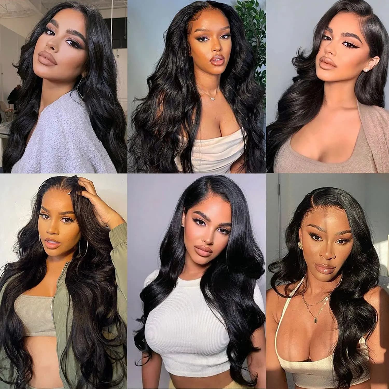 Perruque Lace Front Wig Body Wave sans colle, cheveux humains, pre-plucked, Melt Skins, pre-Wiltshir