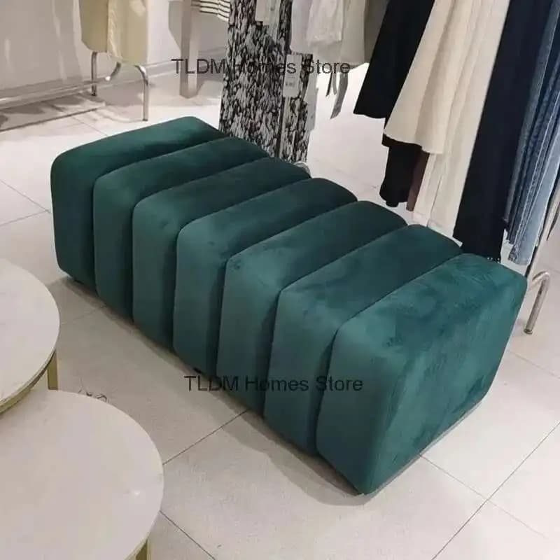 Tabourets à langer créatifs pour chaussures d'entrée, banc de maison, meubles de salon nordiques, ma