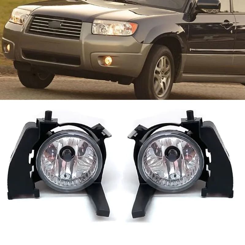 Pour Subaru Forester SG 2006 2007 2008 phares antibrouillard de pare-chocs avant avec lentille en ve