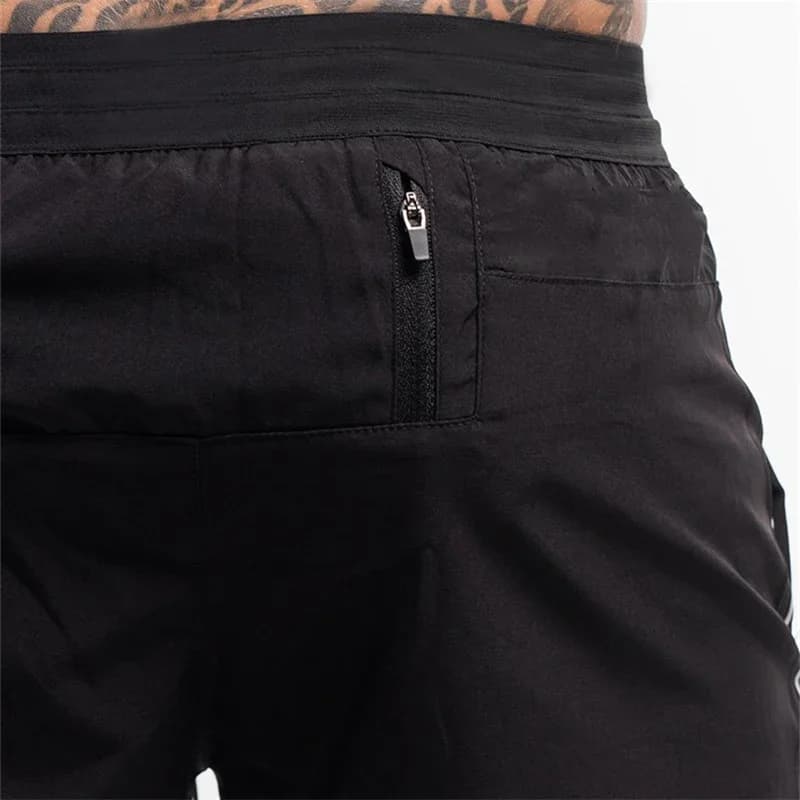 Marque hommes Fitness musculation gymnases Shorts d'entraînement homme été mâle respirant séchage ra