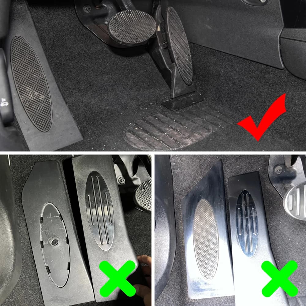 Pédales de voiture, pédale de repose-embrayage de frein à gaz pour MINI Cooper One Hatch Hardtop Cou