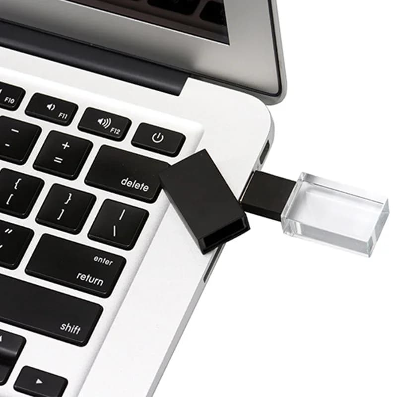 JASTER 10 PCS LOT Crystal USB 3.0 Flash Drives Cadeau De Mariage Pen Drive Logo Personnalisé Gratuit