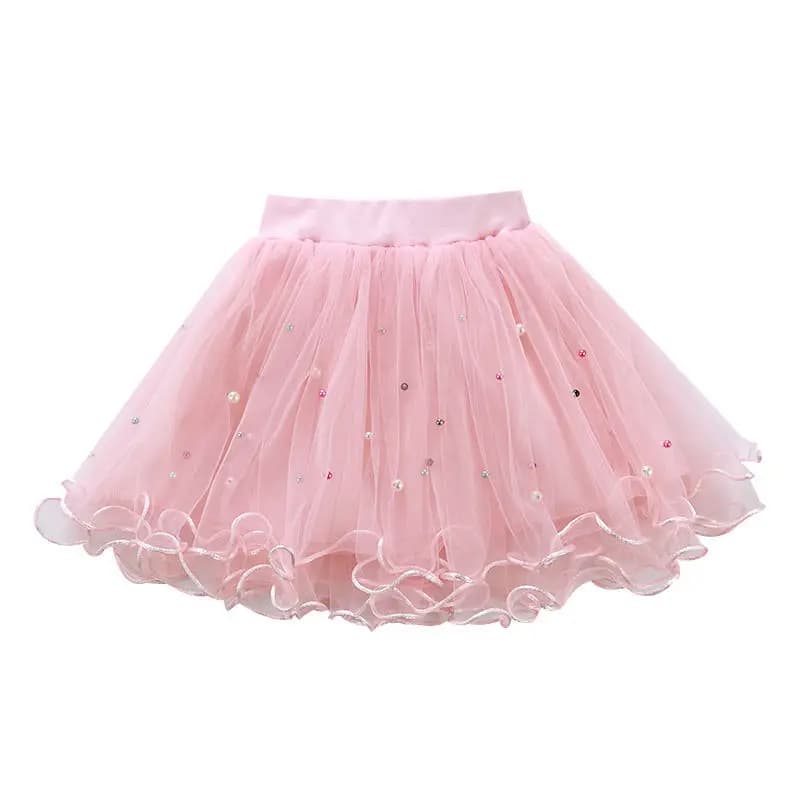 Bébé filles Tutu jupe moelleuse enfant en bas âge princesse Ballet danse Tulle maille jupe enfants g