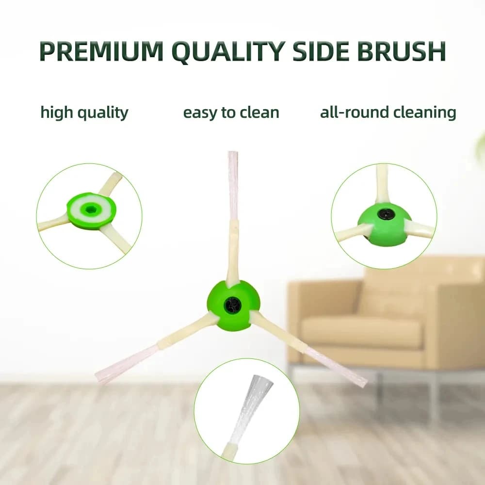 Compatible pour iRobot Roomba Combo i5, i5 +, j5, j5 +, brosse latérale principale, filtre HEPA, sac