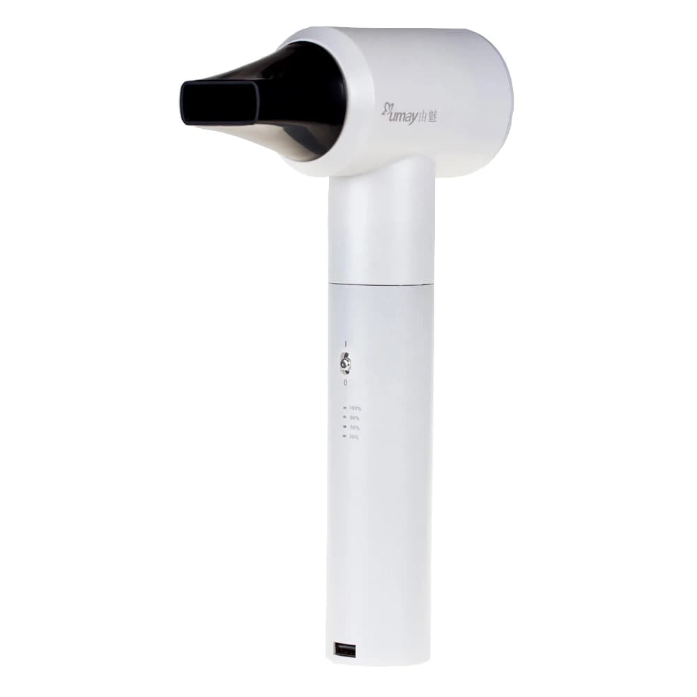 Sèche-cheveux sans fil à charge USB, batterie de travail, air chaud et froid, soufflage de la peau B