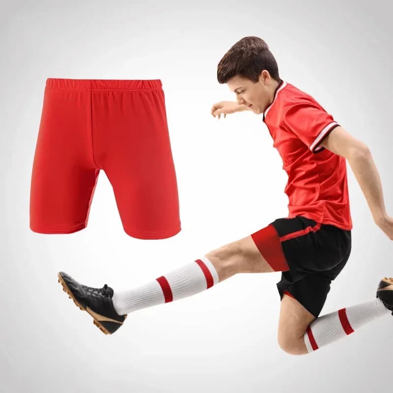 Été enfants garçon Capri collants de course pantalons enfants basket-ball Football Fitness exercice 