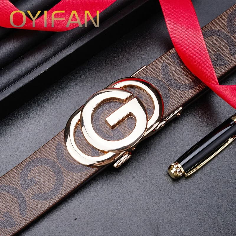 Ceinture de marque de luxe pour hommes ceinture automatique, ceinture pour hommes de créateur de mod