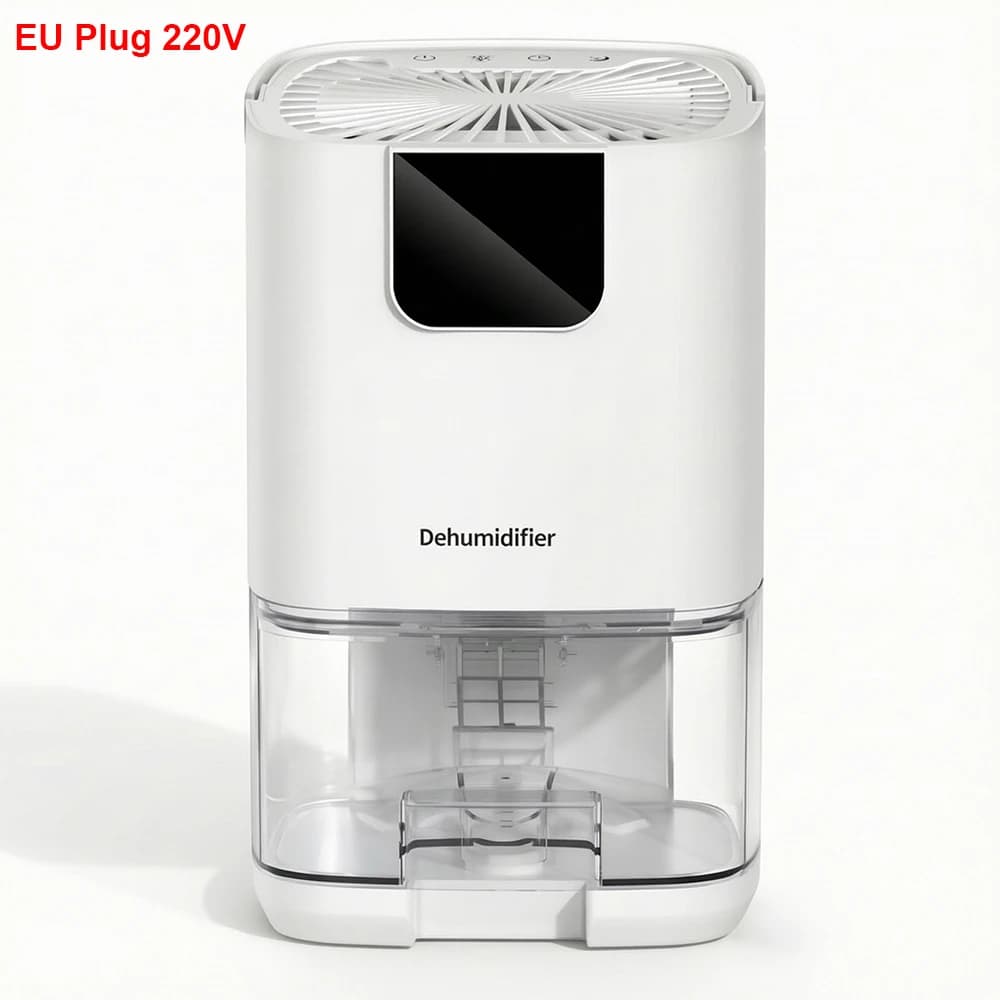 Déshumidificateur d'air 1000ML grande capacité avec veilleuse, déshumidificateur domestique, sécheur