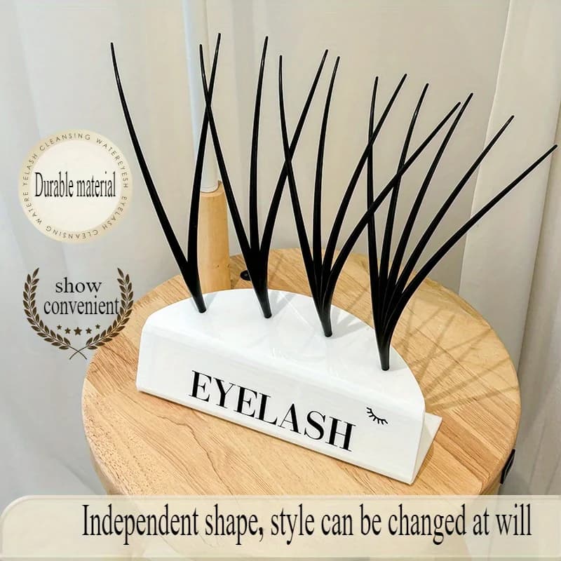 Modèle de pratique pour la pratique de l'extension des cils, outil d'affichage éducatif pour l'ensei