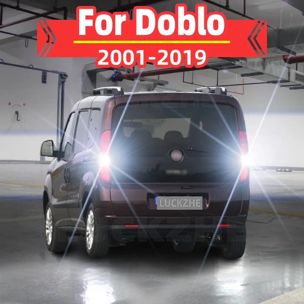 Lumière LED de Paupières pour Fiat Doblo, Accessoires 2001-2019, 2011, 2012, 2013, 2014, 2015, 2016,