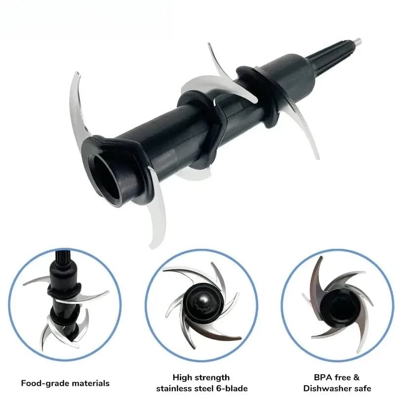 Pièces de rechange pour lame de mélangeur Ninja, tasse de 72oz, NJ600 BL600C BL500 BL500C BL740 BL66