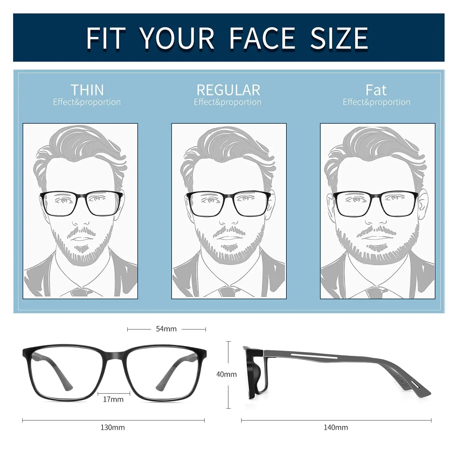 BLUEMOKY – lunettes de lecture Anti-lumière bleue pour hommes, monture carrée, pour ordinateur de je