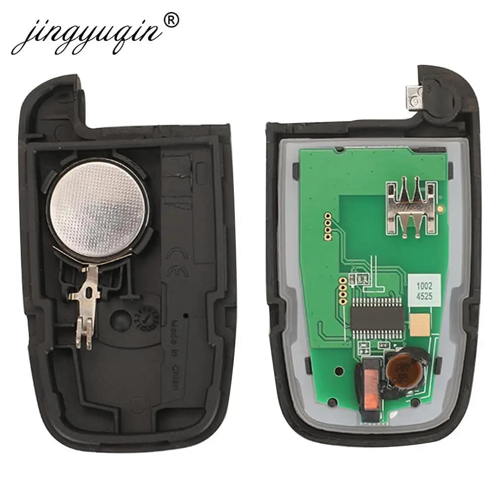 Jingyuqin – clé télécommande intelligente, 433Mhz, pour HYUNDAI I30 I45 Ix35 Genesis Equus Veloster 