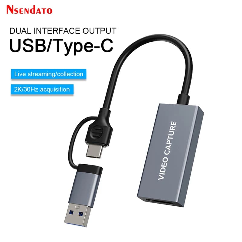 Carte de capture vidéo HDMI 4K Ezcap370M CamLink U3 USB2.0 USB3.0 USB-C Gen 1, boîtier enregistreur 